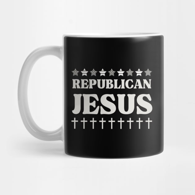 Republican-Jesus by Creatifly Graphic Tees